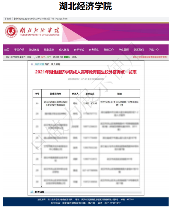 湖北經(jīng)濟學院繼續(xù)教育學院